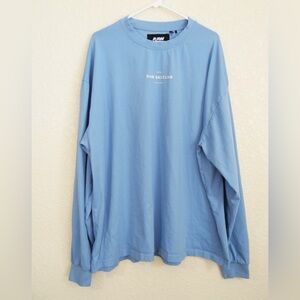 Raw Nutrition “RAW x ASPEN”  Long Sleeve Blue T-Shirt 3XL